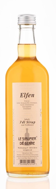Immagine prodotto Sirupier de Berne Sciroppo Elfen 70 cl Le Fl.Depot Fr. 1.- (1 x 70 cl)