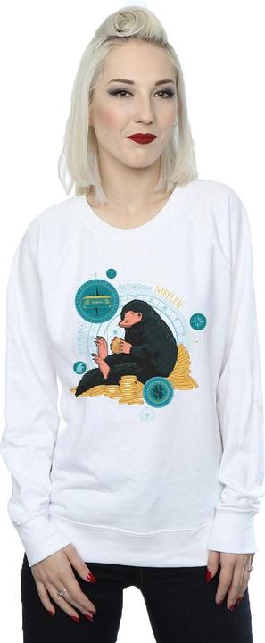 Actual product image Fantastic Beasts Womens/Ladies Sitting Niffler Sweatshirt (L)