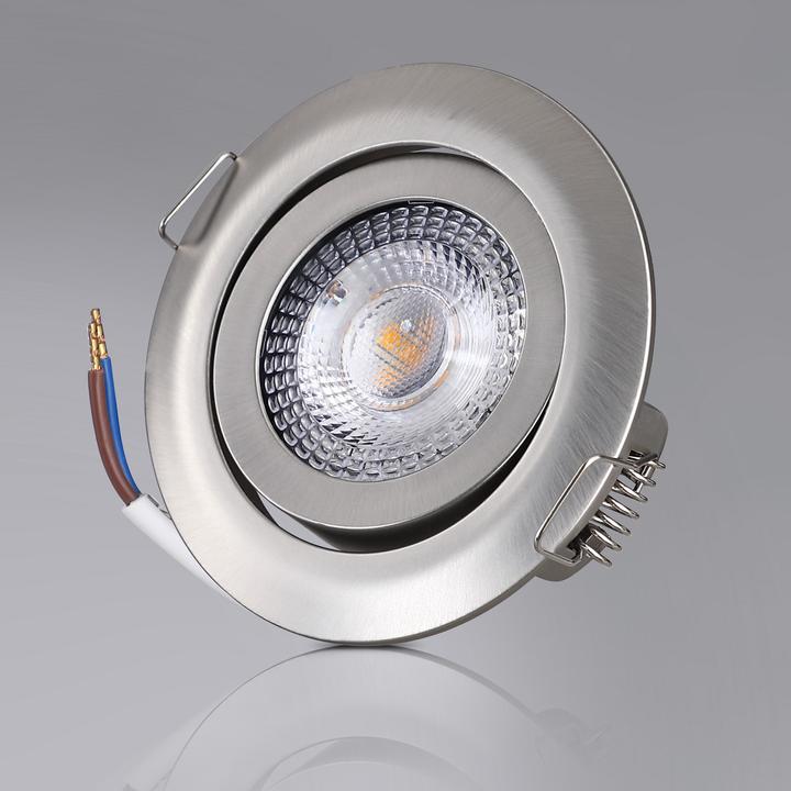 Actual product image Monzana Set of 6 LED recessed luminaire (400 lm)