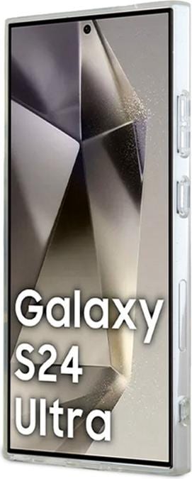 Produktbild Guess GUHMS24LHFWFCT S24 Ultra S928 przeźroczysty/transparent hardcase IML Flowers Wreath MagSafe (Samsung Galaxy S24 Ultra)