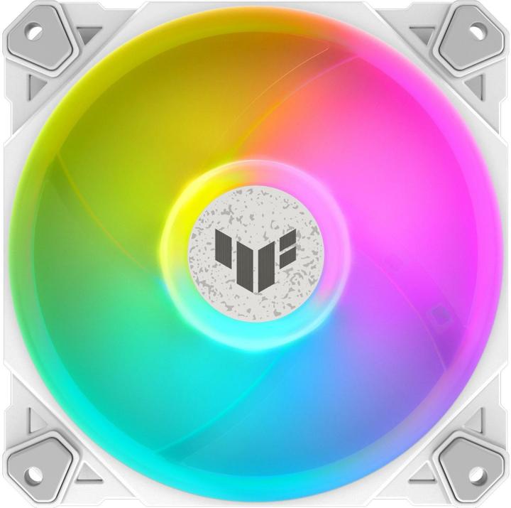 Productafbeelding ASUS Ventilator TUF Gaming TF120 ARGB 3in1 + Controller wit (120 mm, 3 x)