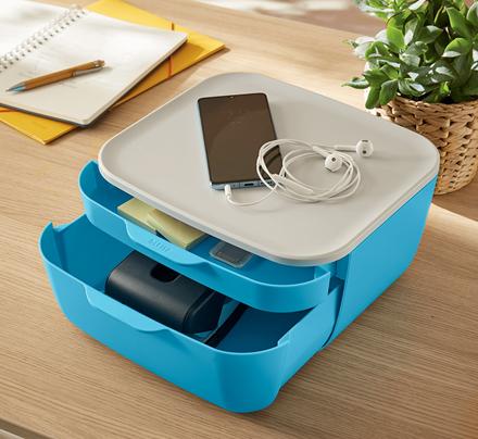 Actual product image Leitz Drawer box Cosy Blue (A4)