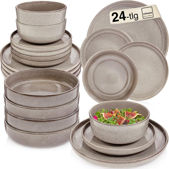 Sänger Geschirr Cairo Clay (24 Piece)