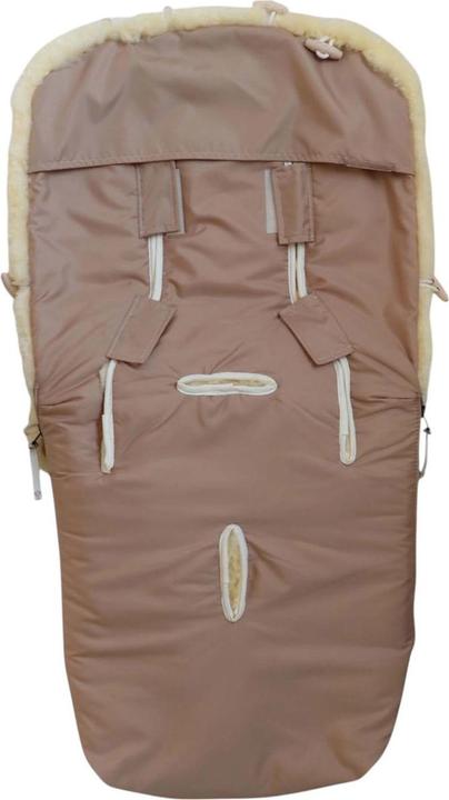 Actual product image Kaiser Baby Kaiser Lammfell Fusssack Coosy, sand