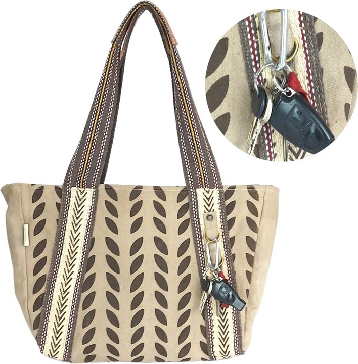 Produktbild Sunsa Schultertasche Handtasche Shopper No.64 Canvas recycelt (14.50 l)