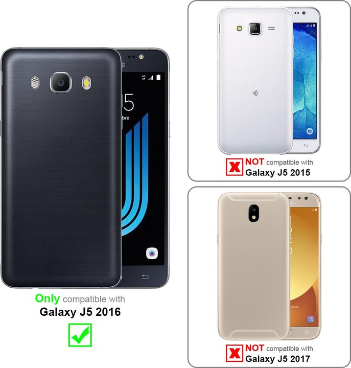Immagine prodotto Cadorabo Custodia per Samsung Galaxy J5 2016 universale (Samsung Galaxy J5 (2016))