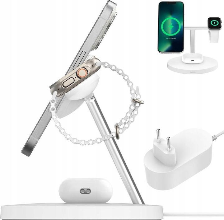 Immagine prodotto Belkin Boost Charge Pro Qi2 3in1 (40 W)
