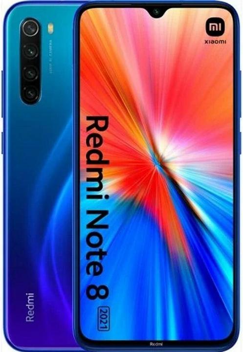 Produktbild Xiaomi Redmi Note 8 (64 GB, Neptune Blue, 6.30", Dual SIM, 4G)