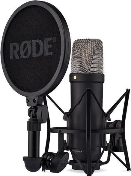 Actual product image RØDE NT1 5th Generation Studio-Mikrofon Schwarz mit geradem Mikrofonständer