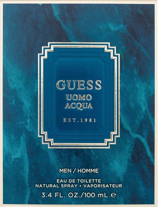Produktbild Guess Uomo Acqua EDT 100 ml (Eau de Toilette, 100 ml)