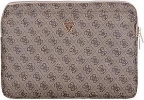 Produktbild Guess Bag Sleeve 14" 4G Zipper Pocket Triangle Logo brown (14")