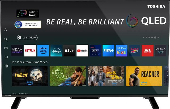 Produktbild Toshiba 40QV2F63DA Smart TV QLED 40' Full (40", QLED, Full HD)