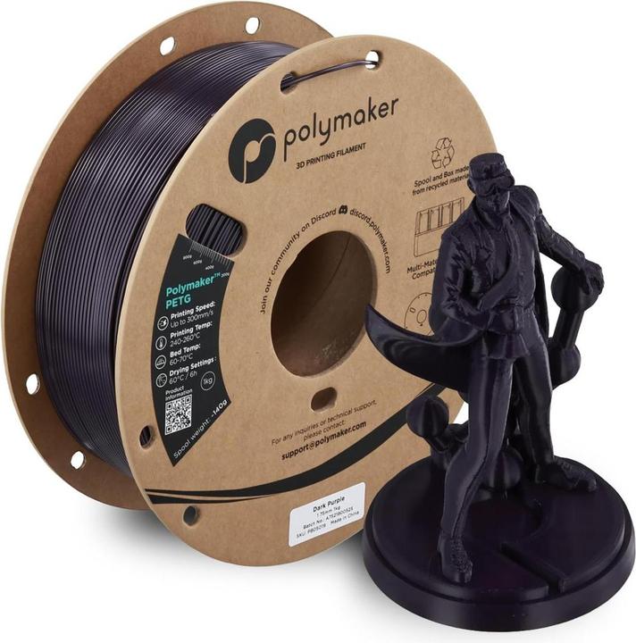 Actual product image Polymaker ™ PETG (PETG, 1.75 mm, 1000 g)