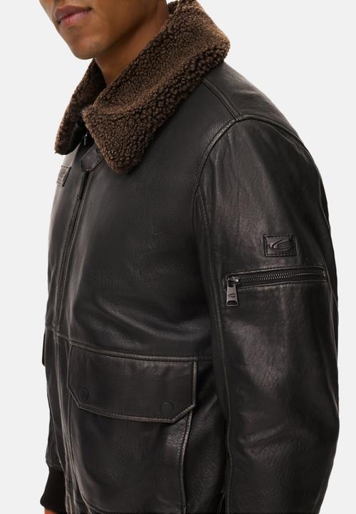 Actual product image Camel Active Lederjacke mit Innentaschen (48)