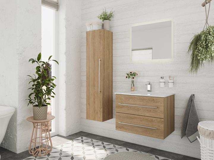 Image du produit Emotion Ensemble de meubles de salle de bains Ely quartz tlg miroir LED