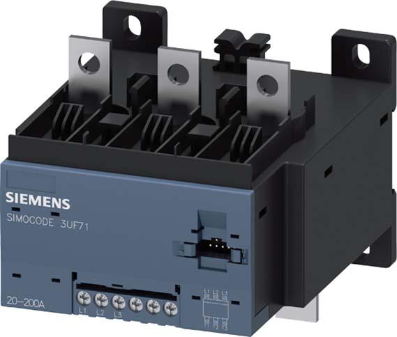Produktbild Siemens 3UF7123-1BA01-0Strom-/Spannungserfassungsmodul 20-200A