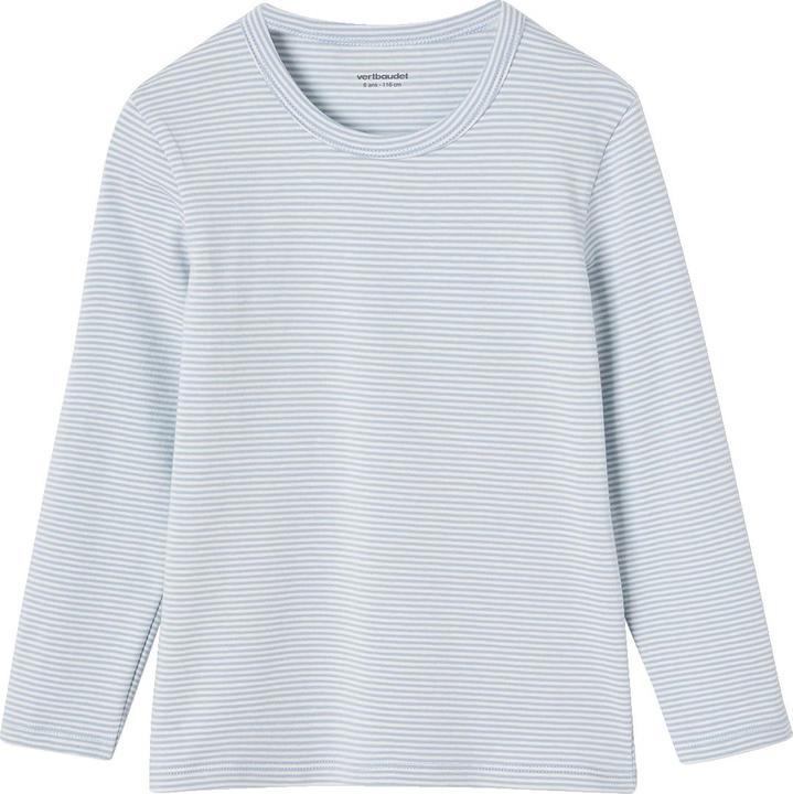 Actual product image Vertbaudet 3-pack of boys' shirts with whale BASIC (140)