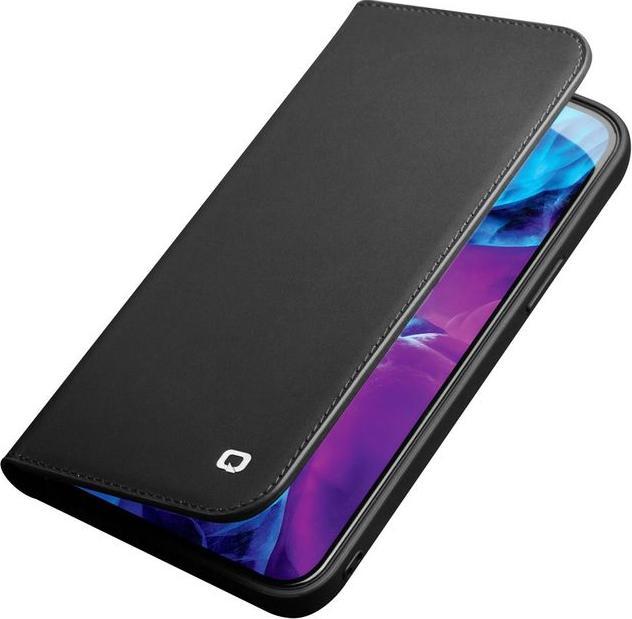 Produktbild QiAlino Modische Echtleder Bookcover Hülle (Apple iPhone 13 Pro Max)