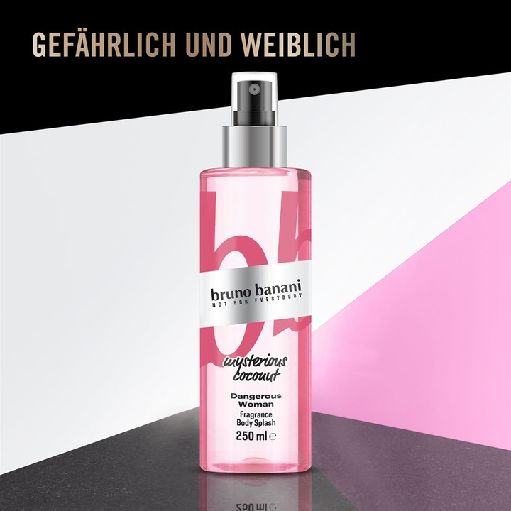 Produktbild Bruno Banani Dangerous Woman Mysterious Coconut Body Mist 250Ml (Körperlotion, 250 ml)