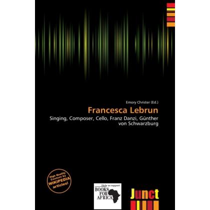 Francesca Lebrun, Fachbücher von Emory Christer