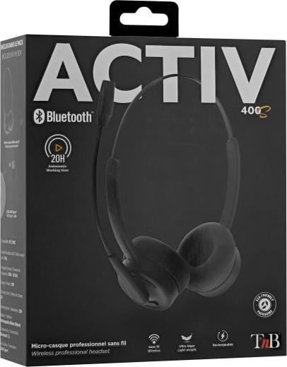 Actual product image T'nB TNB Activ 400S Professional Headset (Wireless, USB-C)