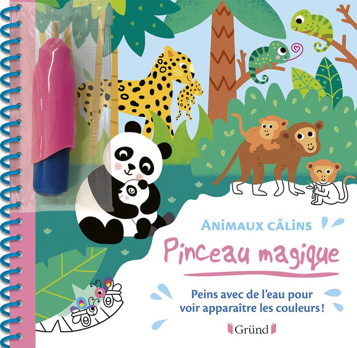 Image du produit Gründ éditions Pinceau magique : animaux câlins (Français, Robidou Vanessa, 2023)