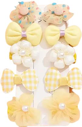 Immagine prodotto Activity Board 10 pezzi di adorabili fermagli per capelli a forma di fiore, gioielli per capelli per bambine, 10