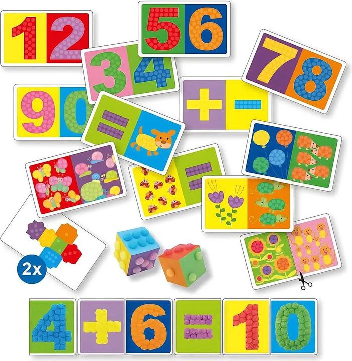 Produktbild PlayMais Fun to learn Numbers (Dänisch, Deutsch, Englisch, Französisch, Italienisch, Niederländisch, Norwegisch, Polnisch, Portugiesisch, Spanisch, 3 - 6 Jahre)