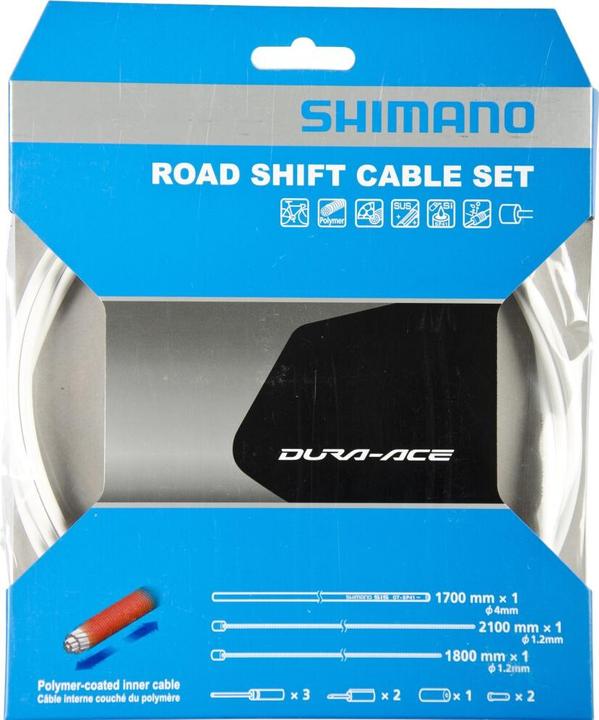 Shimano Jeu de câbles Dura-Ace avec revêtement polymère