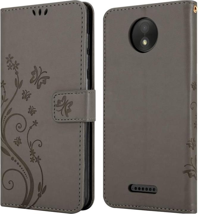 Actual product image Cadorabo Flower Book Cover (Motorola Moto C)