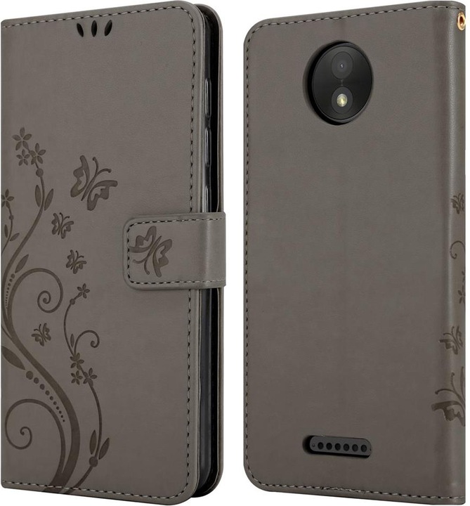 Produktbild Cadorabo Flower Book Cover (Motorola Moto C)