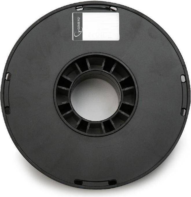 Actual product image Gembird 3DP-PLA1.75-02-S 3D Printing Material Polyactic Acid (PLA) Silver 1 kg (PLA, 1.75 mm, 1000 g)
