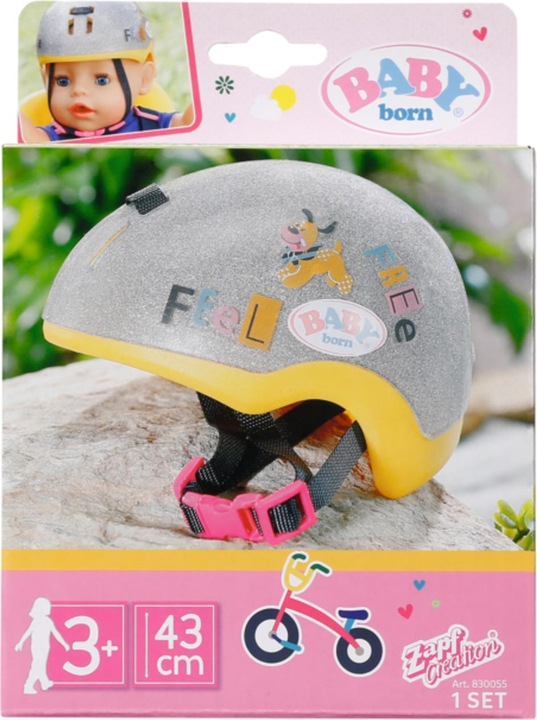Actual product image Zapf Creation Baby born bicycle helmet