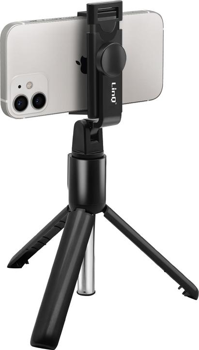 Actual product image LinQ Selfie-Stick mit ausziehbarem Stativ und Bluetooth-Fernbedienung