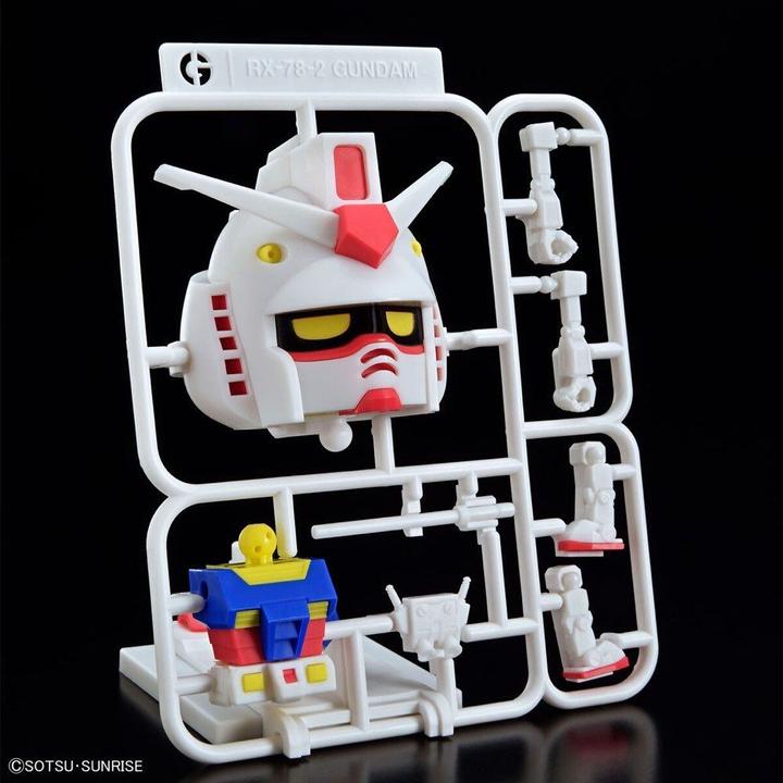 Actual product image Bandai GUNDAM - 1/1 Gunpla-Kun DX Set (with Runner ver.) - Model Kit