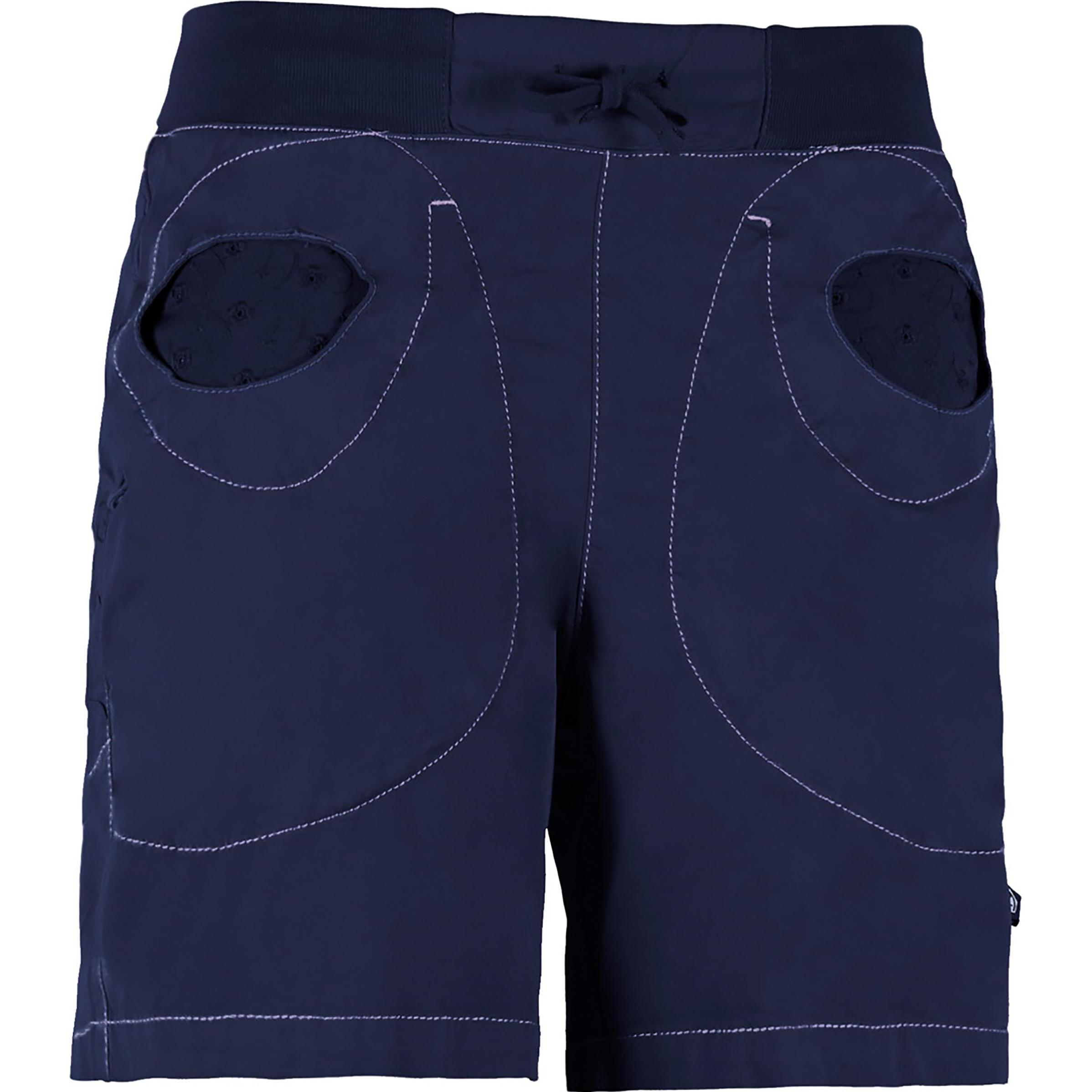 E9, Damen, Outdoorhose, Women's Mix Short (L), Blau, L