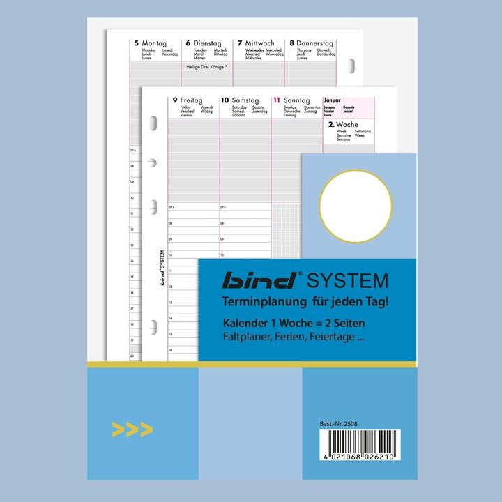 Produktbild Systemplaner 2019 (A5)