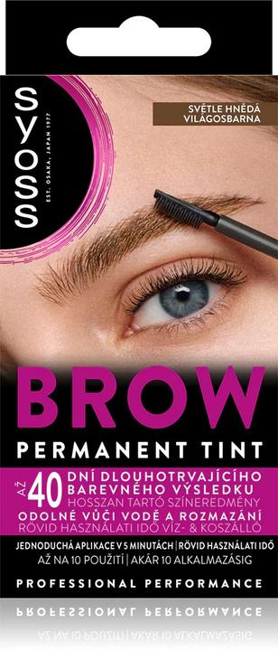 Actual product image Syoss Brow Tint (Light Brown)