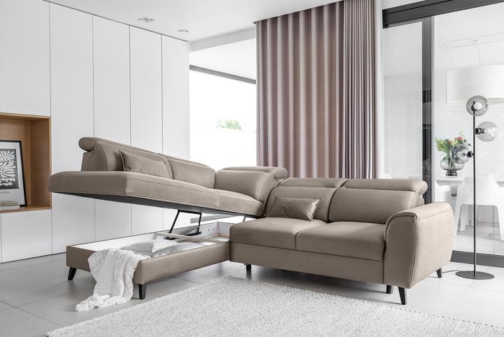 Produktbild ELTAP Noble (Bettsofa, Ecksofa, 4-Sitzer)