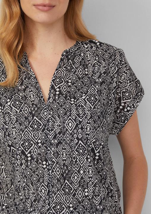 Immagine prodotto s.Oliver Bluse Leichte Baumwoll-Bluse mit All-over-Print (34)