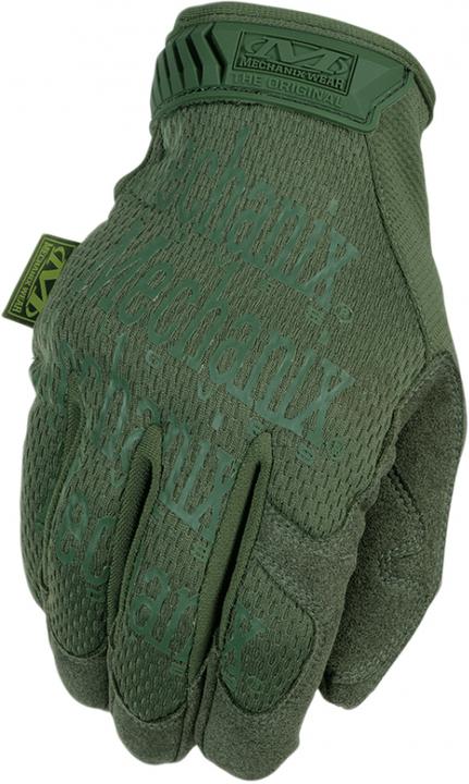 Actual product image Mechanix Wear Gloves Mechanix The Original® Olive Drab size 12 / XXL. Velcro, artificial leather, TrekDry® (XXL)