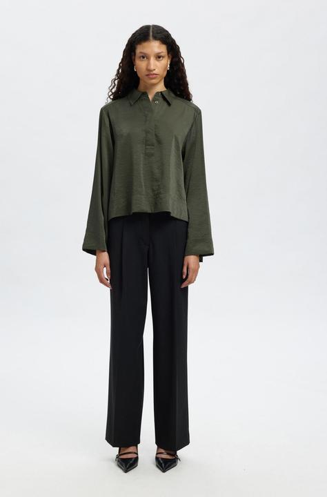 Produktbild Selected Femme Viskosemix Crop-Bluse (40)