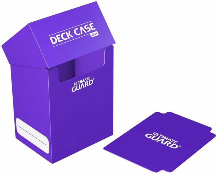 Actual product image Ultimate Guard UGD010256 - Deck Case - for 80+ Cards, Standardsize, purple