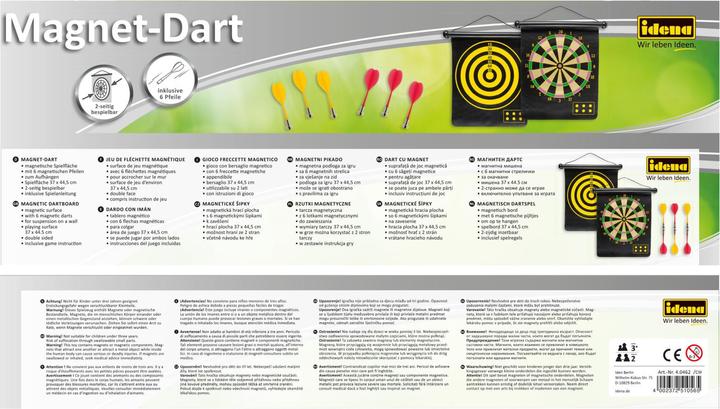 Actual product image Idena Magnetic dart with 6 magnetic darts