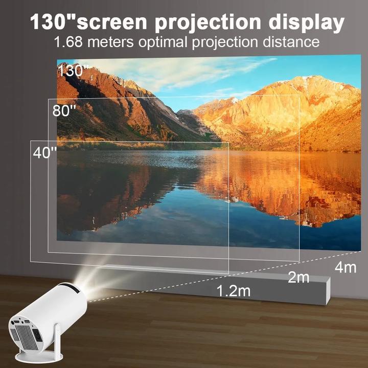 Produktbild Yuwanet Mini Projektor HY300 Pro (HD, 160 lm)