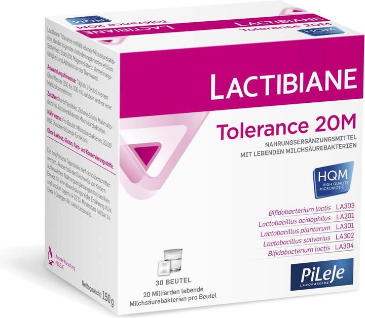Actual product image Lactibiane Tolerance 20M (1 pcs., Beutel, 210 g)