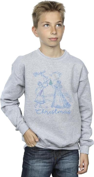 Produktbild Disney Frozen Magic Christmas Sweatshirt Jungen (140, 146)