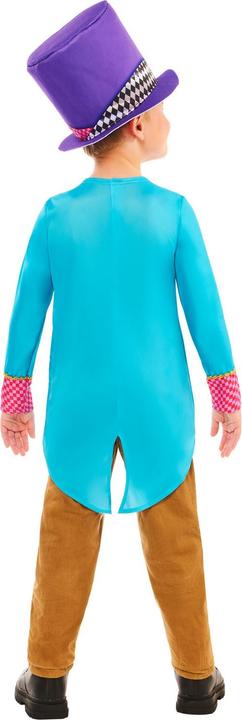 Actual product image Alice In Wonderland Childrens/Kids Mad Hatter Costume (116)