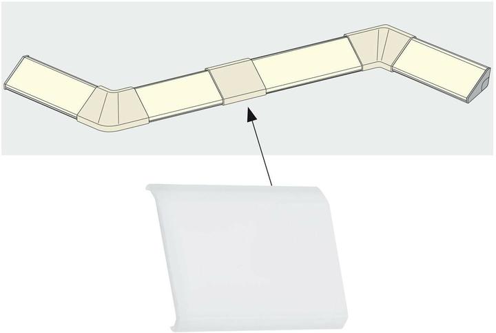 Produktbild Paulmann Stripe Profil Delta Abdeckung