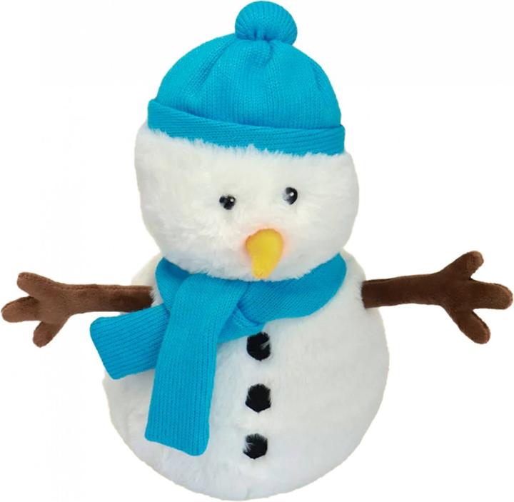 Produktbild Markenlos Gemütliches Kuscheltier mit entfernbarer Wärmflasche in Schneemann-Optik - Weich